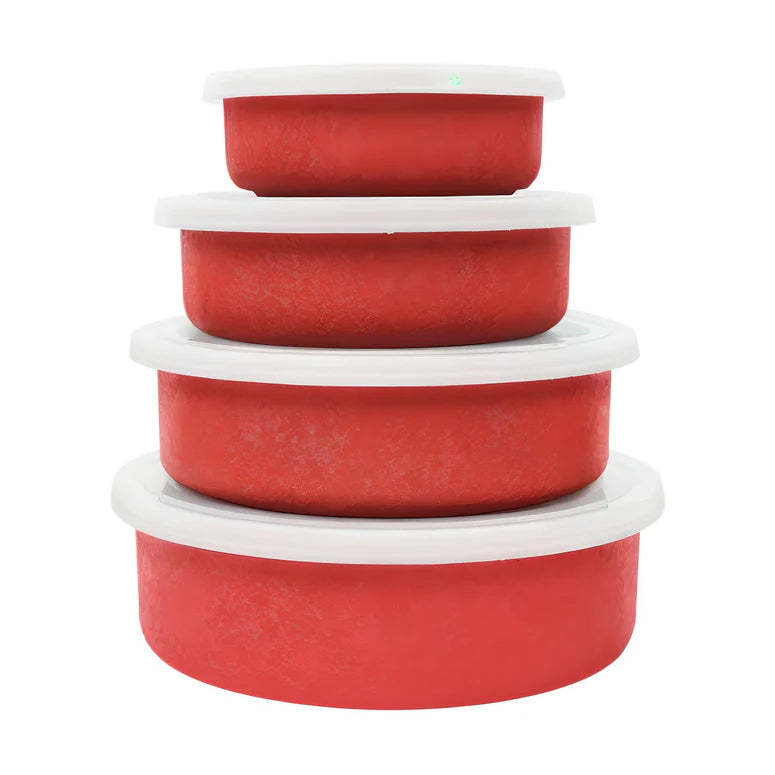 LA'FORTE Stainless Steel Utility Container - 800 ml, 550 ml, 350 ml, 180 ml