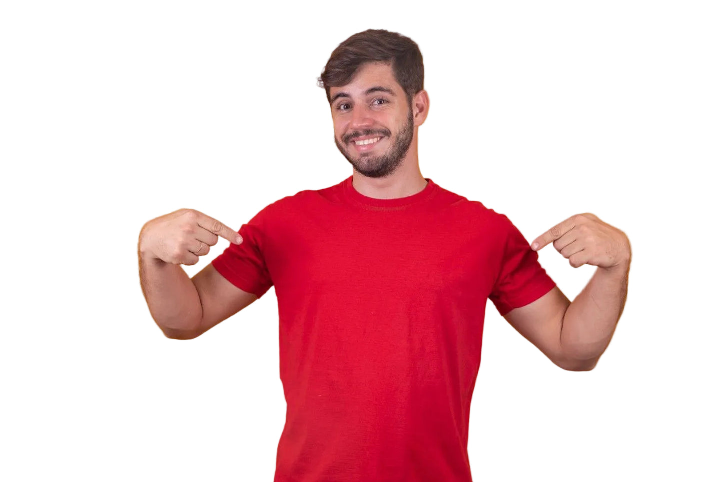 Men’s cotton round neck t-shirt soft bio washed breathable fabric regular fit comfortable daily casual wear