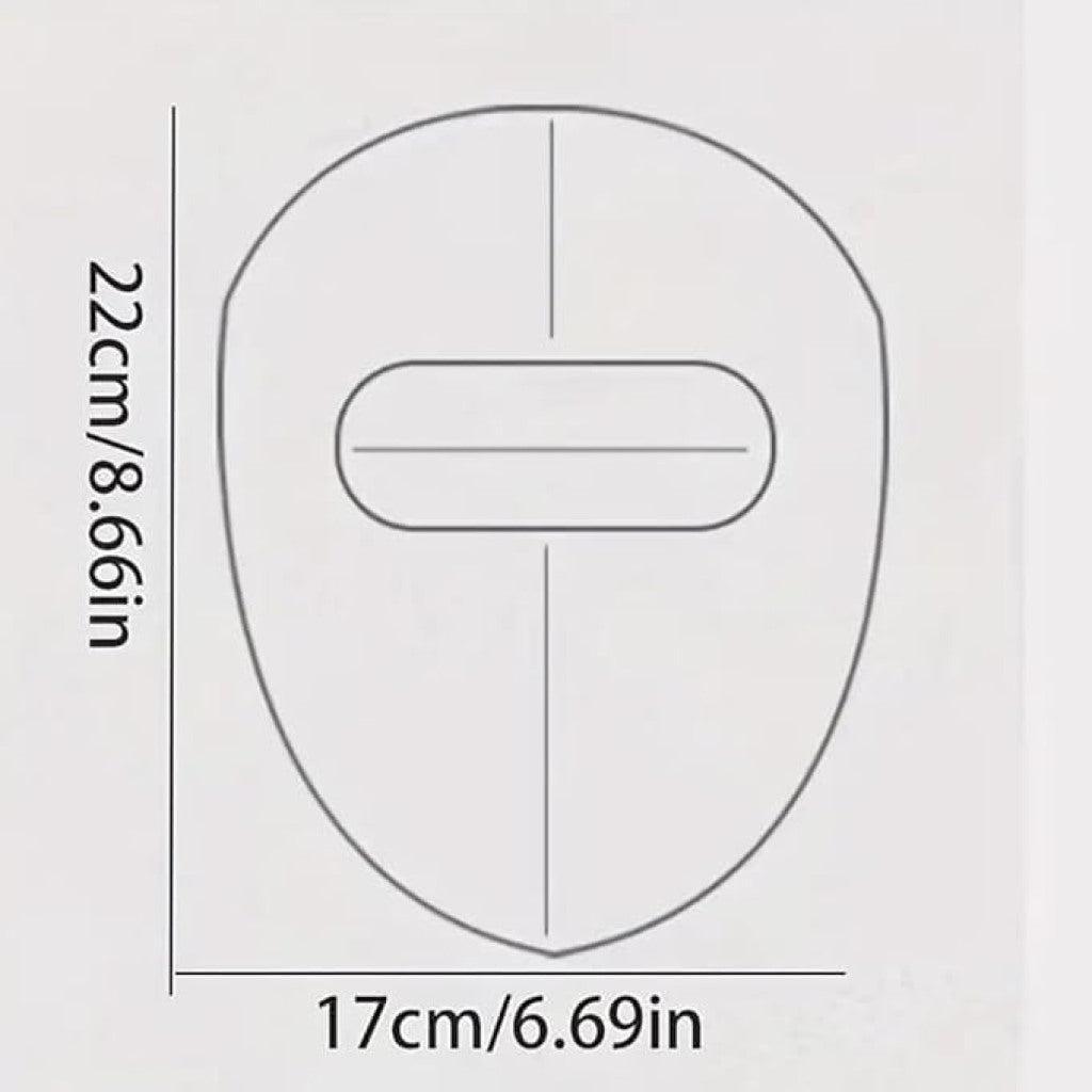 Full Face Winter Protection Warm Mask for Men & Women with HD Goggles