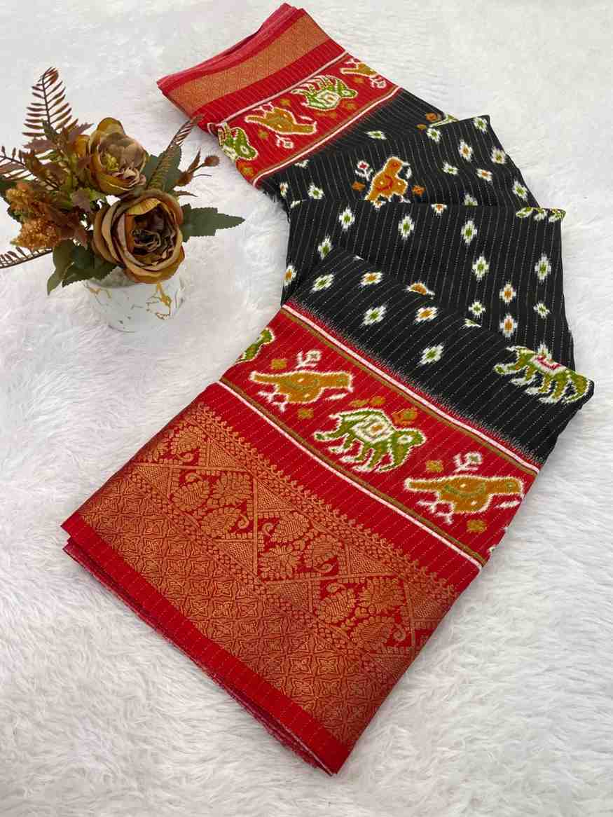 Designer Freehand Saree