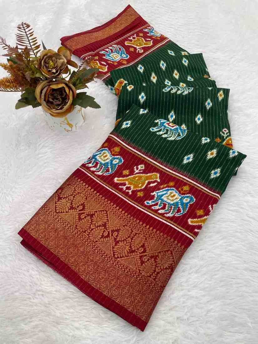 Designer Freehand Saree