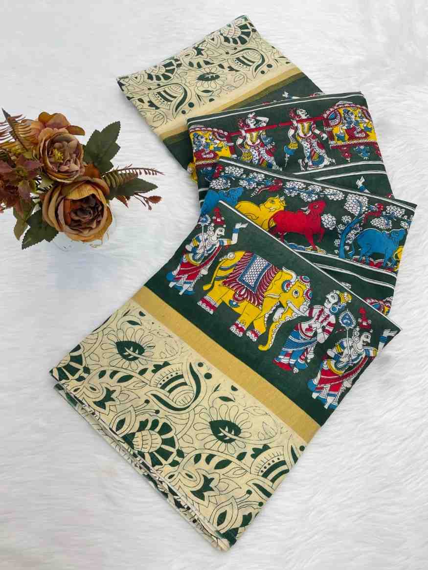 Designer Freehand Saree