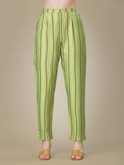 Fully Stiched Rayon Kurti Pant Set