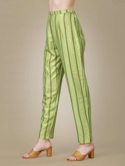 Fully Stiched Rayon Kurti Pant Set