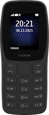 Nokia 105 Classic with charger