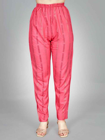 Fully Stiched Rayon Kurti Pant Set