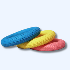 Tasco Sports Tennikoit Rings, Rubber Dotted Rings for Kids, Baby Girls Boys (2)