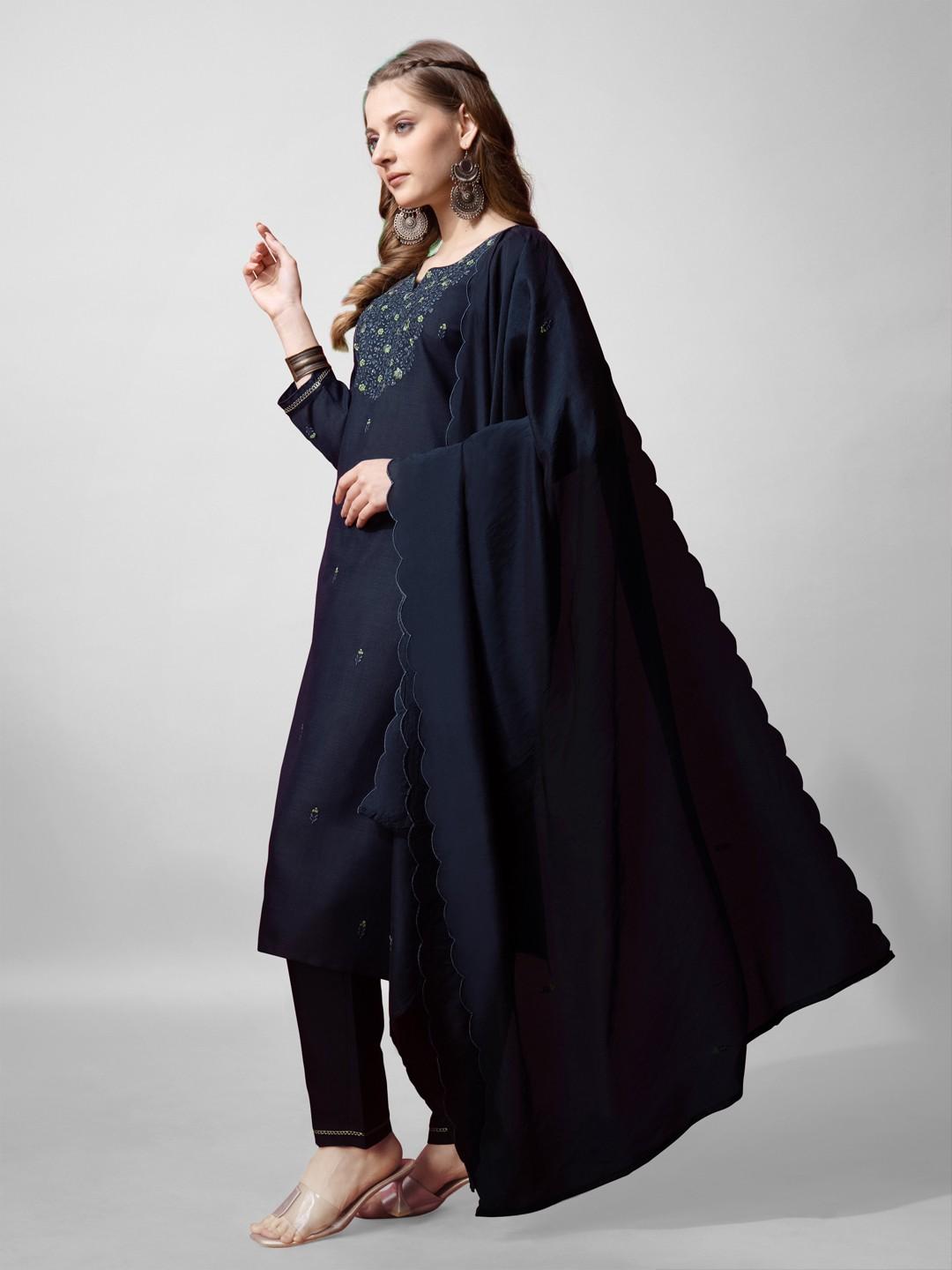 Fully Stiched Cotton Kurti Pant Dupatta