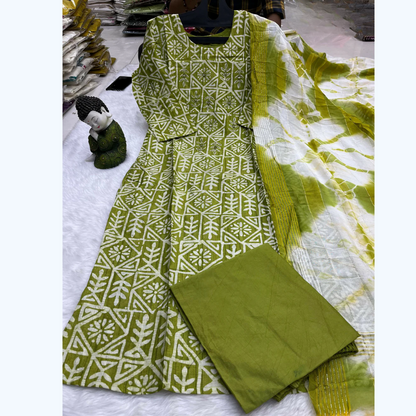 Cotton Kurta Set