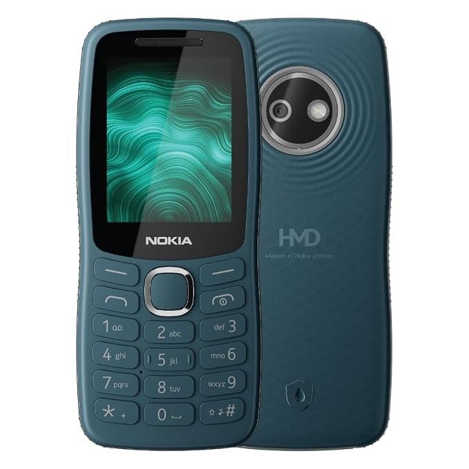 Nokia 123 Shield keypad phone with rear camera