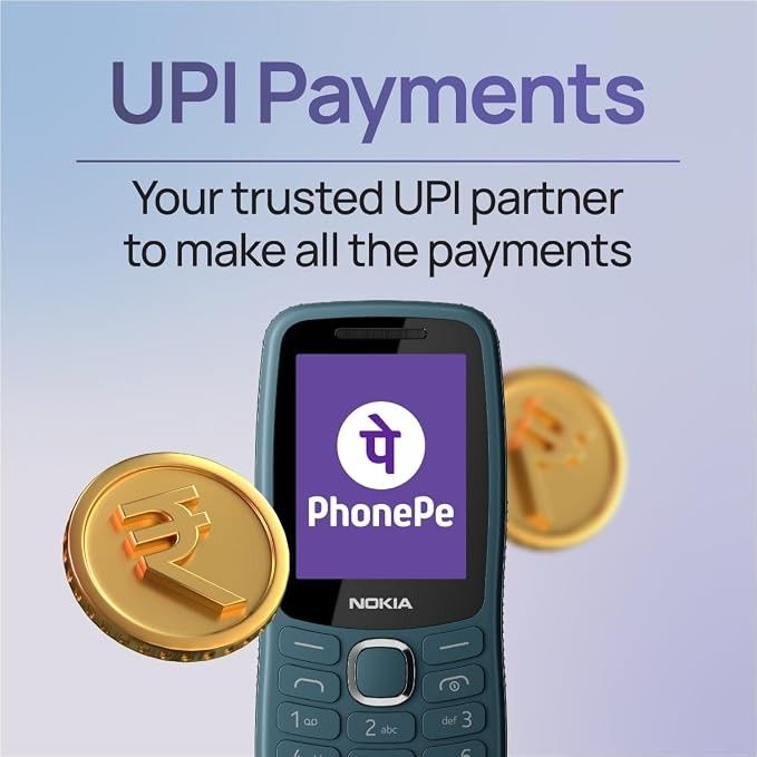 Nokia 123 Shield with UPI pament feature.