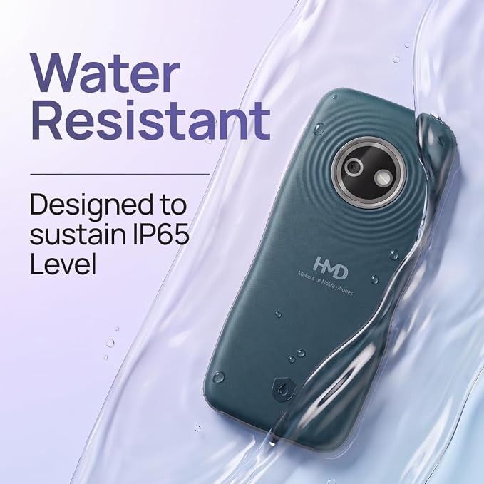 Nokia 123 Shield water resistant.