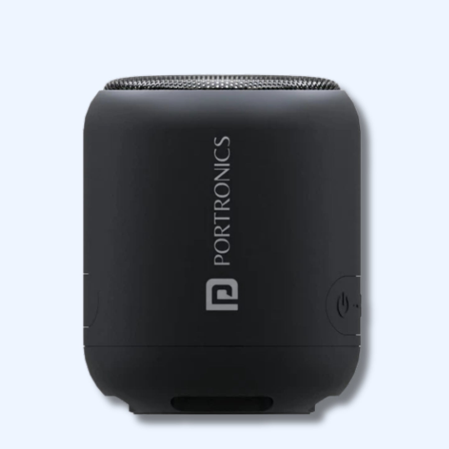 Portronics SoundDrum 1 10W TWS Portable Bluetooth 5.3 Speaker with Powerful Bass, Type C Charging Cable Included(Black)
