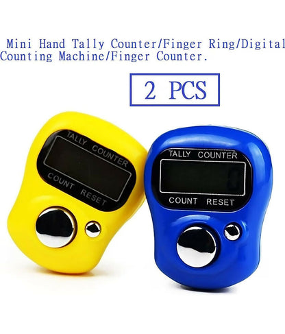 Digital finger tally counter lcd 5 digit click counter Anything