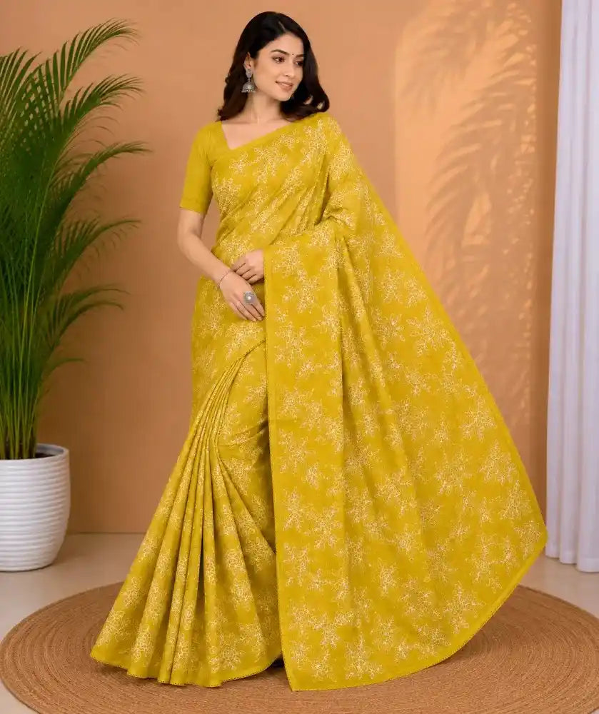 Premium Kota Doria Saree for Festive Wear