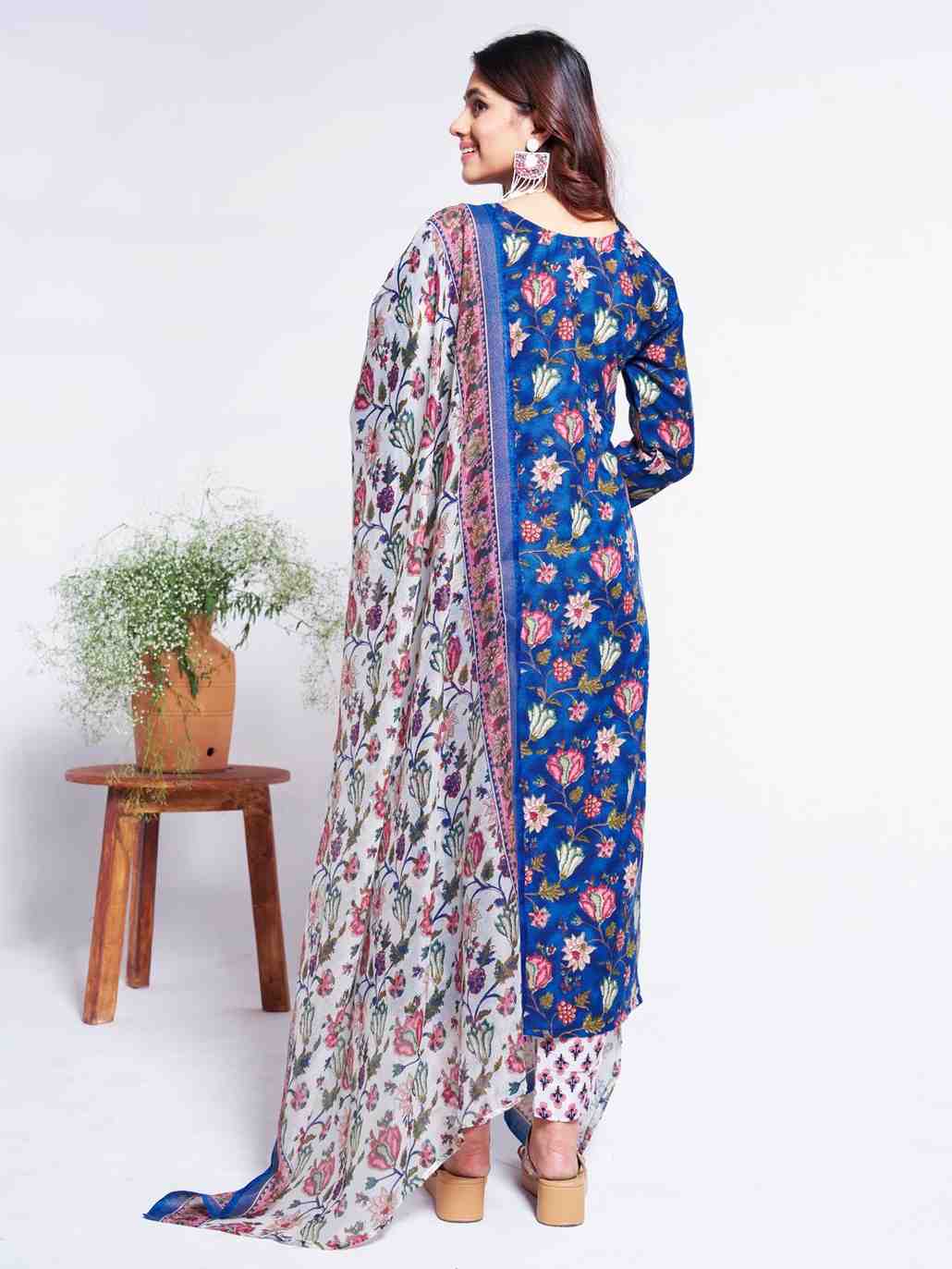 Fully Stiched Cotton Kurti Pant Dupatta