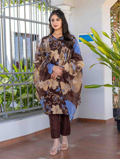 Fully Stiched Cotton Kurti Pant Dupatta