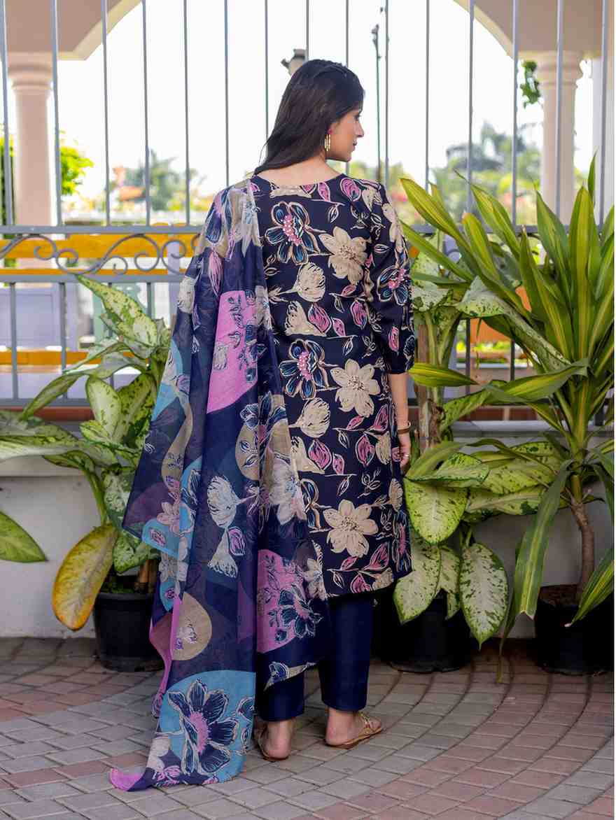 Fully Stiched Cotton Kurti Pant Dupatta