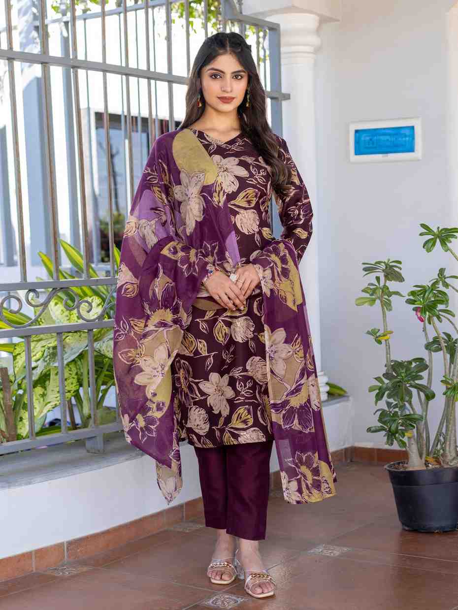 Fully Stiched Cotton Kurti Pant Dupatta