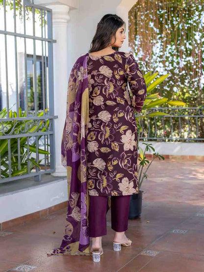 Fully Stiched Cotton Kurti Pant Dupatta