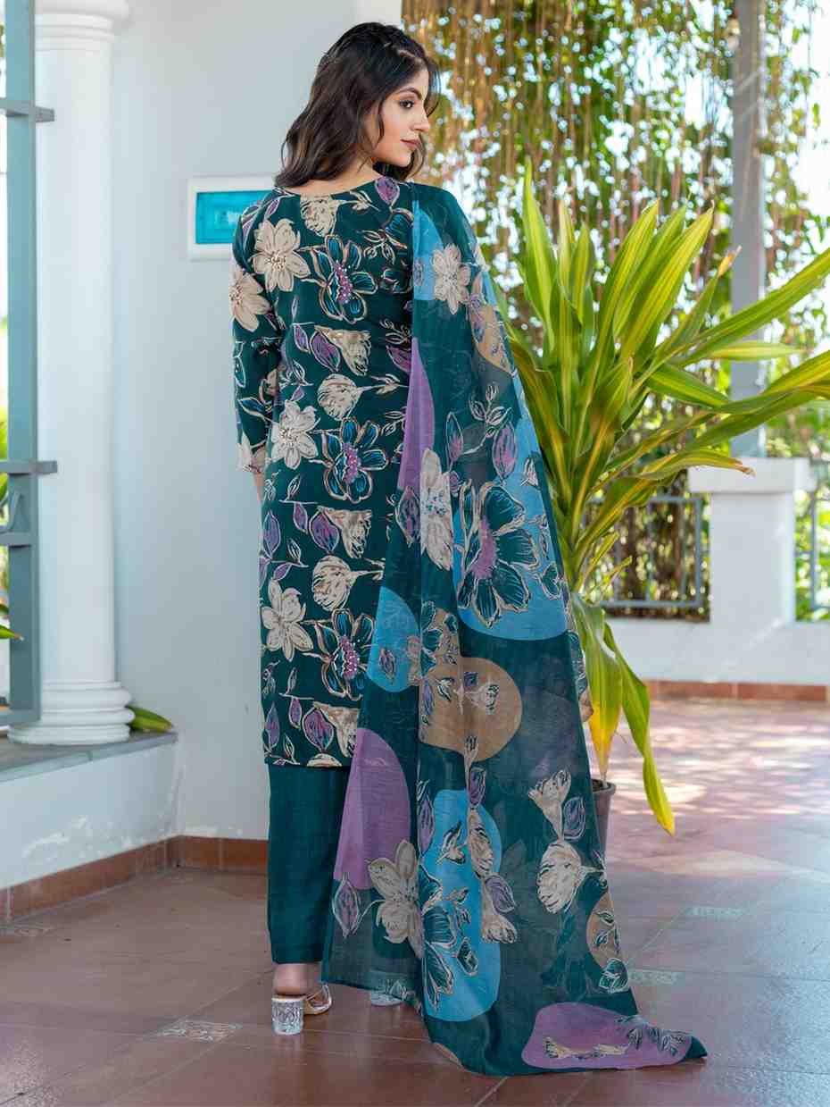 Fully Stiched Cotton Kurti Pant Dupatta