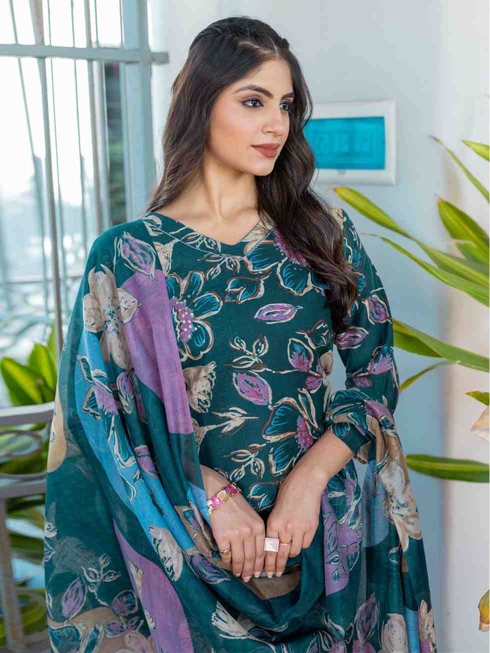 Fully Stiched Cotton Kurti Pant Dupatta