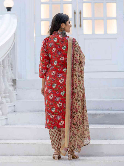 Fully Stiched Rayon Kurti Pant Dupatta