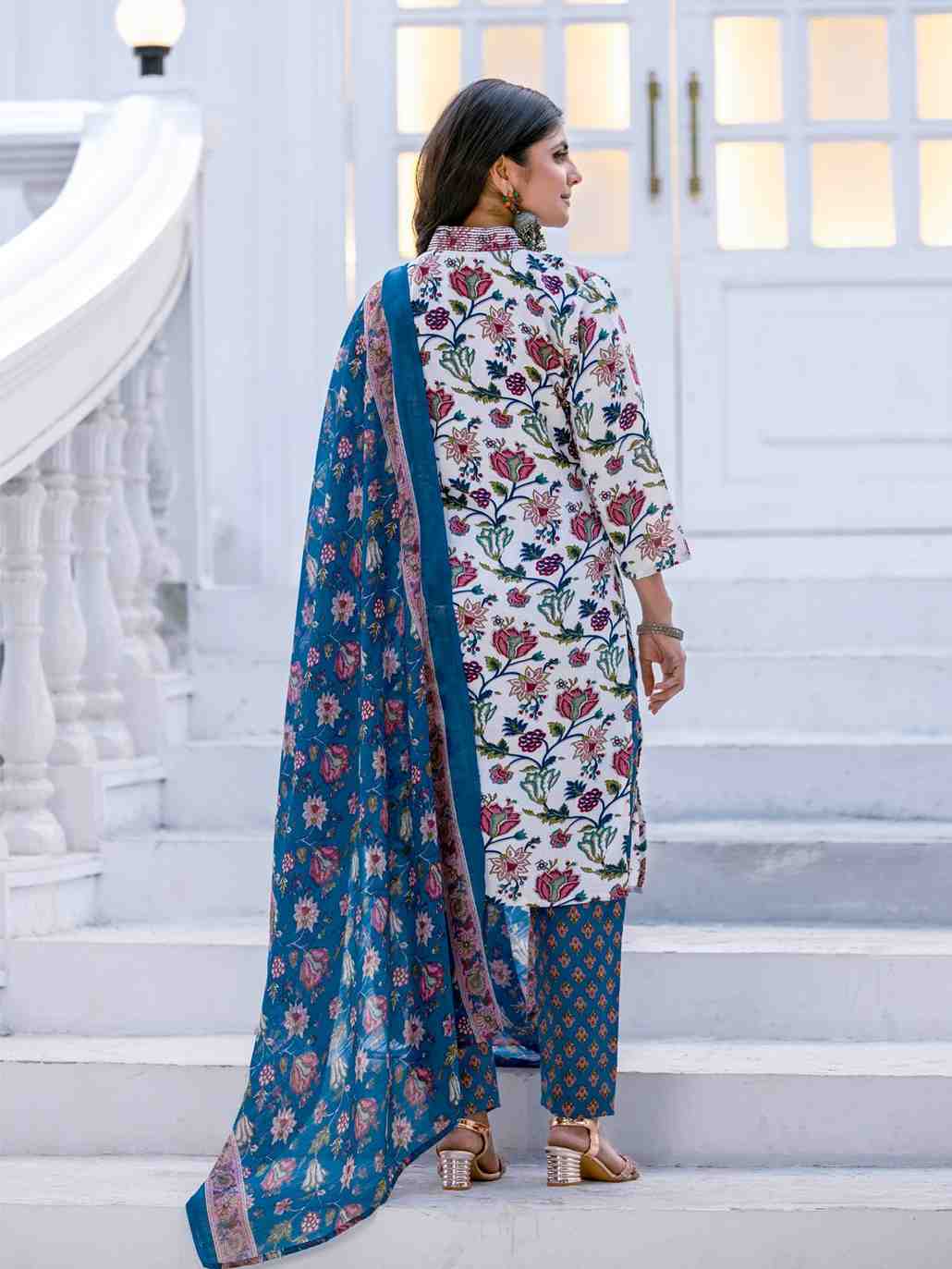 Fully Stiched Rayon Kurti Pant Dupatta
