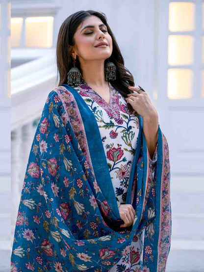 Fully Stiched Rayon Kurti Pant Dupatta