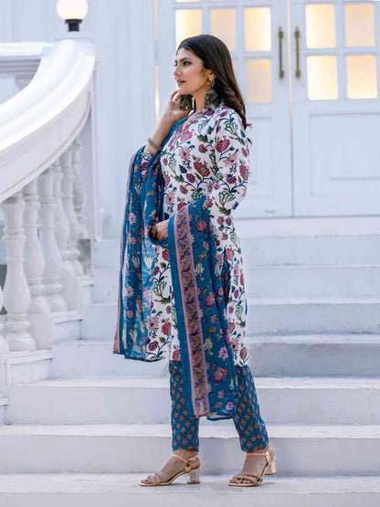 Fully Stiched Rayon Kurti Pant Dupatta