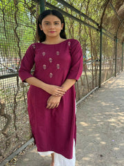 DESIGNER KURTI WITH HANDWORK