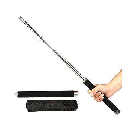Stainless Steel self Defence Stick Foldable Pointer Compact Magical Stick