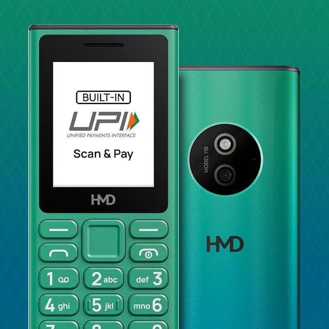 HMD 110 DS 2G Dual SIM Keypad Mobile Phone