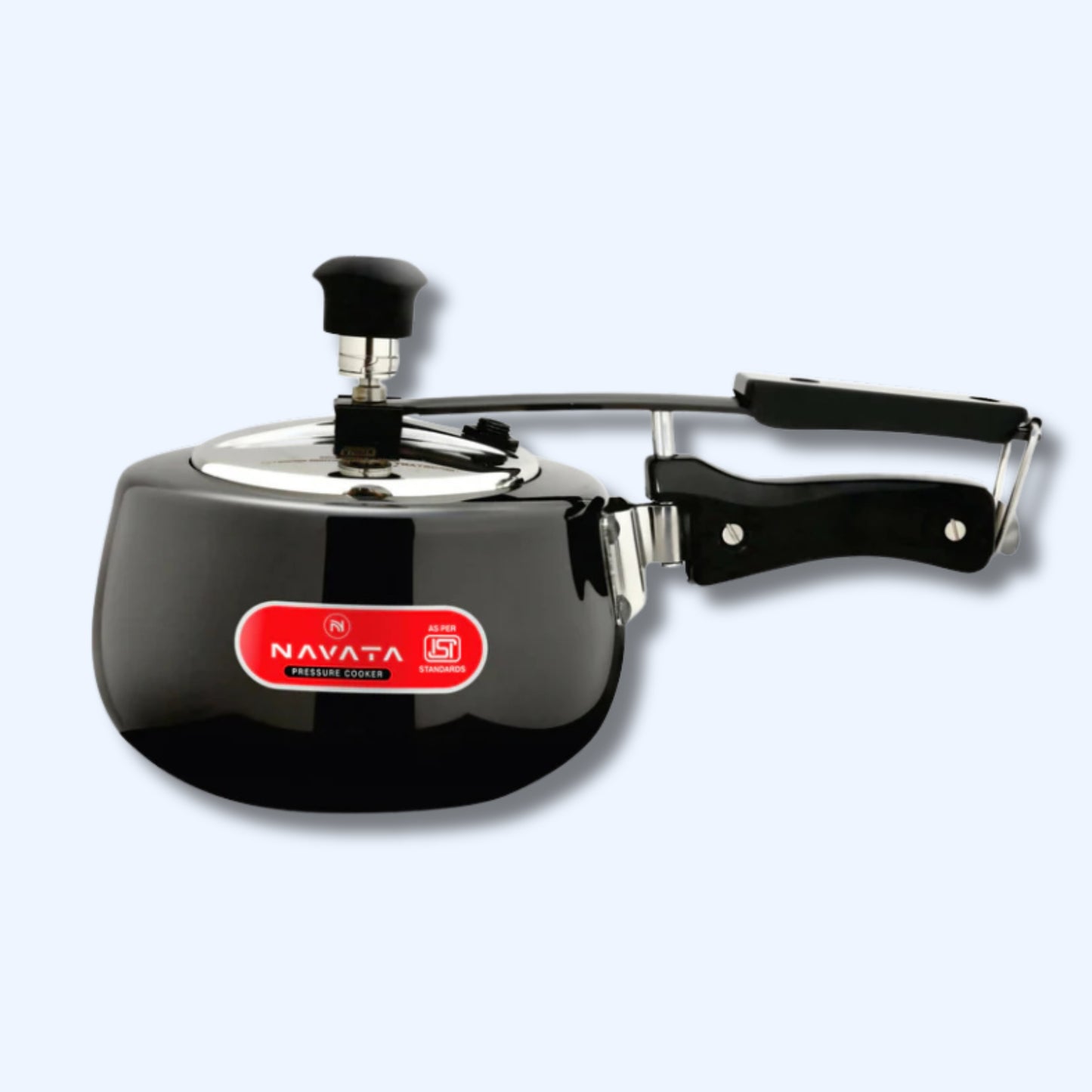 NAVATA Hard Anodized Inner Lid Induction Bottom Pressure Cooker
