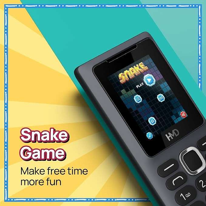HMD 100 single SIM keypad phone