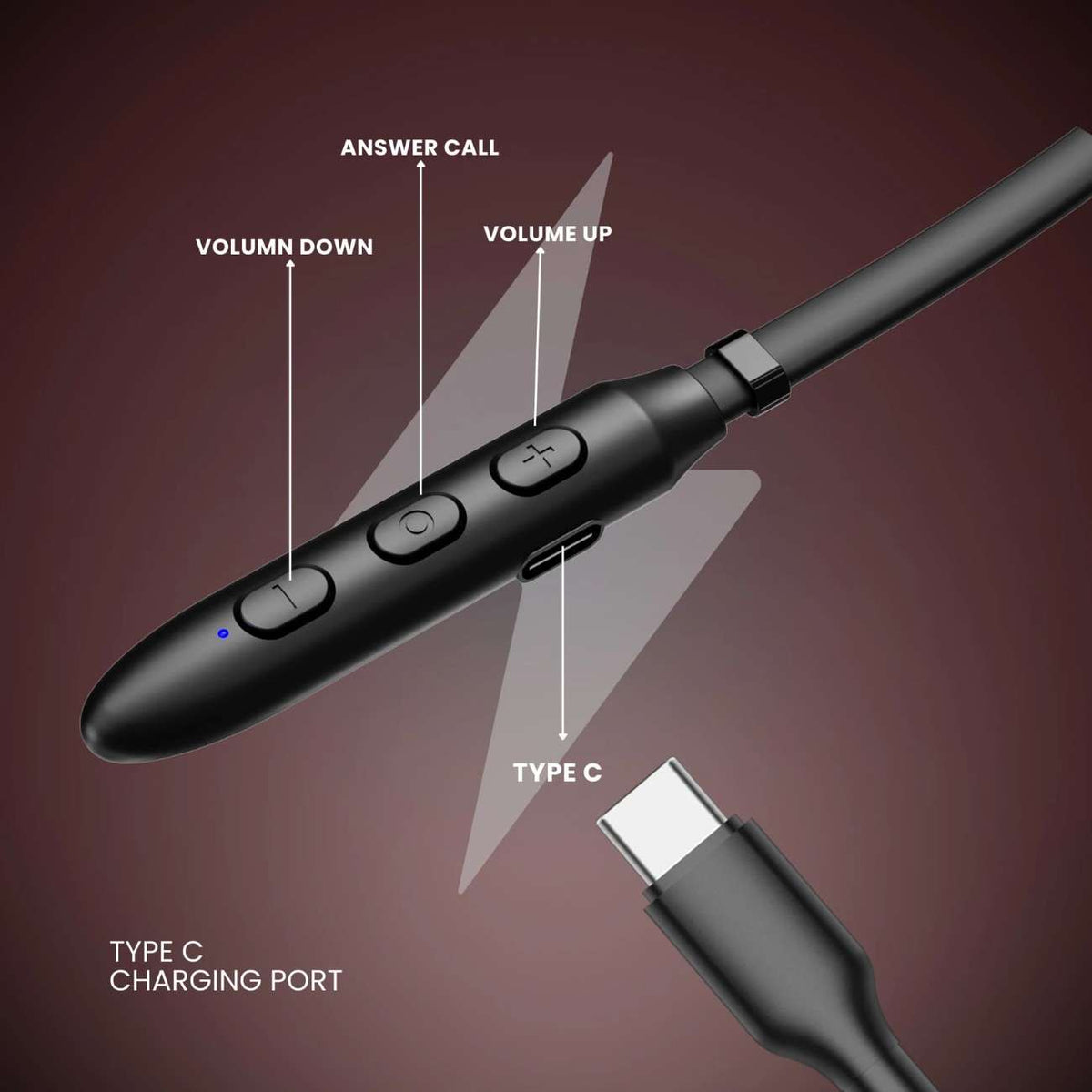 OOGE wireless earbuds with efficient battery performance