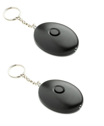 Jenix Personal Alarm 140DB Personal Security Alarm Keychain with LED Lights, Emergency Safety Alarm for Women, Men, Children, Elderly- Set of 2