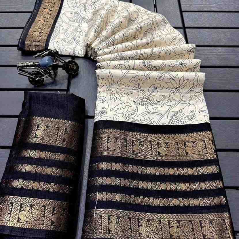 Designer Freehand Saree Pavitr patel