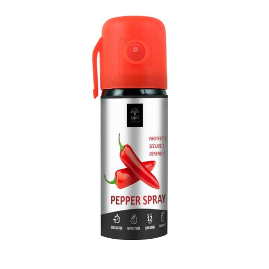 Super-Strong Self Defence Pepper Spray for Women Safety (Pack-of-1), 55 ml, 10 Feet Range, 30+ Bursts