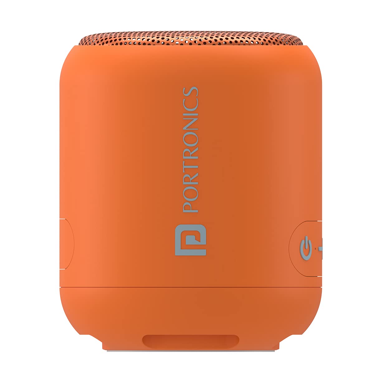 Portronics SoundDrum 1 10W TWS Portable Bluetooth 5.3 Speaker with Powerful Bass, Type C Charging Cable Included(Black)