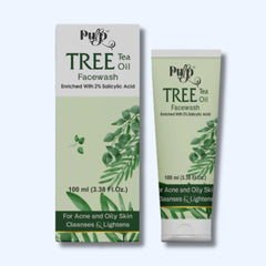 Purp Tea Tree Oil Facewash Enriched With 2% Salicylic Acid 100ml Pack of 1