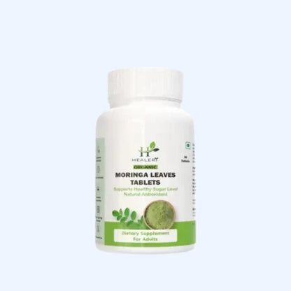 HEALERI Leaves Tablets - 60 Count - Supports Healthy Sugar Levels & Natural Antioxidants