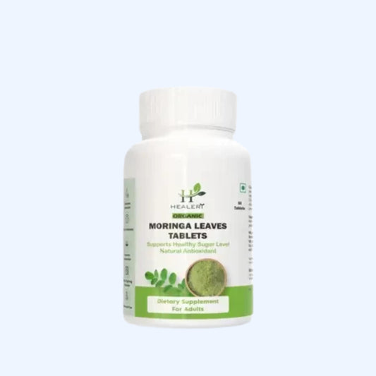 HEALERI Leaves Tablets - 60 Count - Supports Healthy Sugar Levels & Natural Antioxidants