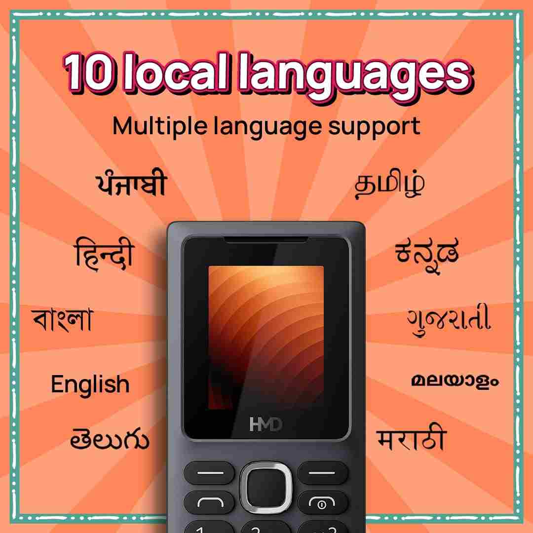 HMD 100 classic keypad phone