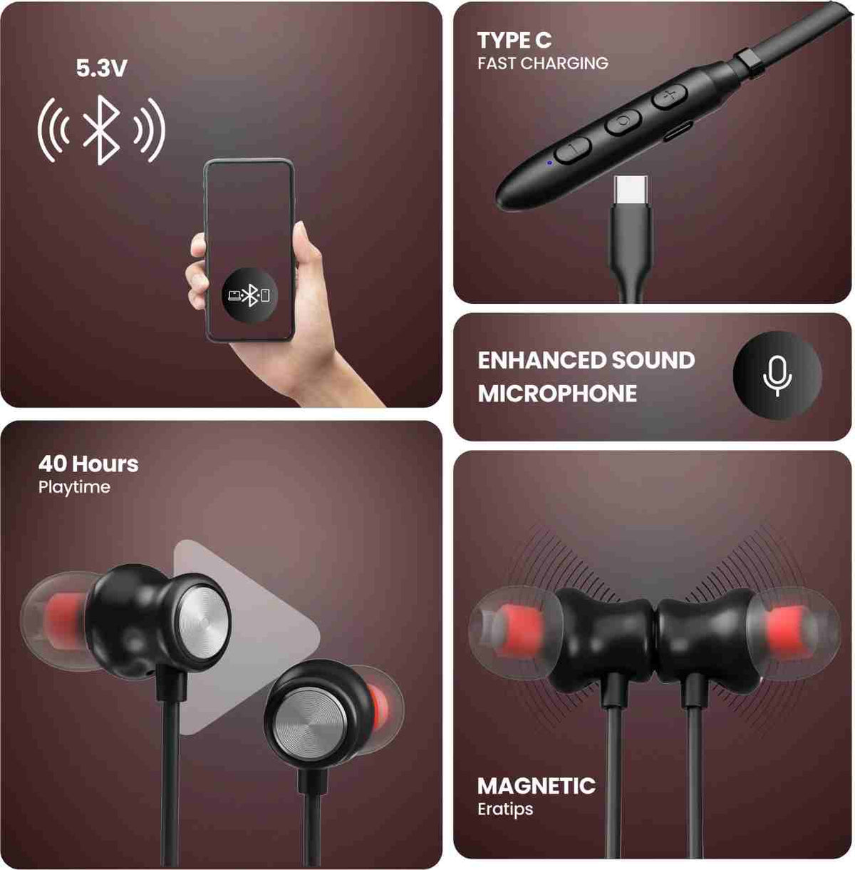 OOGE Tune 15 long standby time earbuds