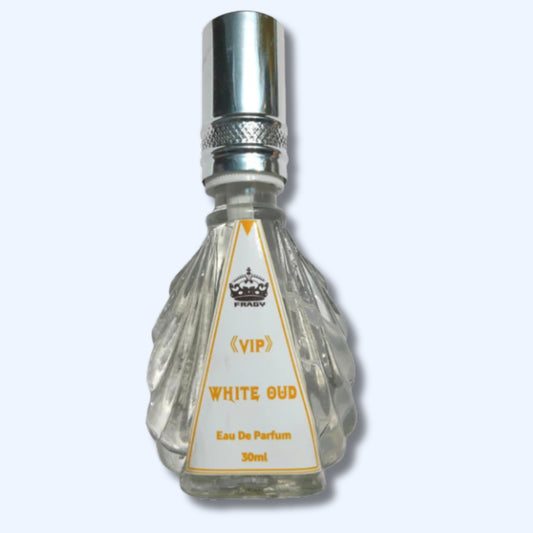 Fragy VIP White Oud Eau De Parfum Soft Oudh Long Lasting Fragrance for Men and Women 30 ML