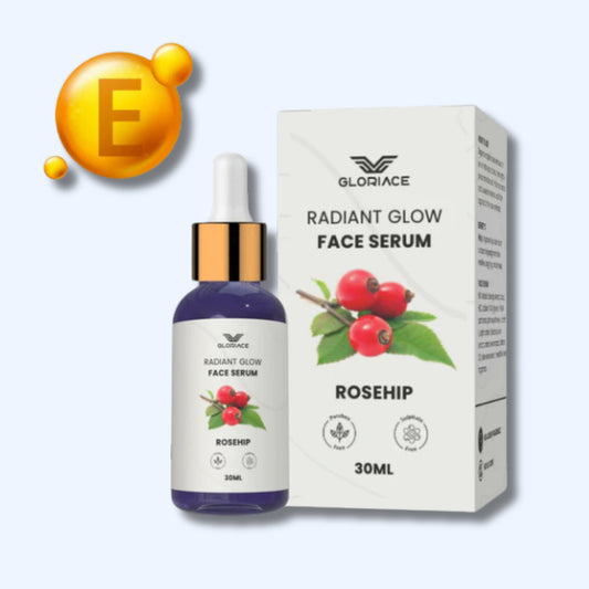 Gloriace Rosehip Radiant Glow Face Serum with Vit - E