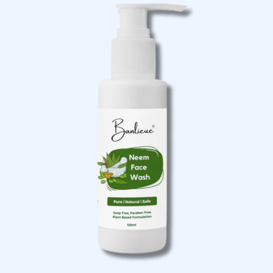 Banlieue Neem Face Wash Pure Natural & Safe 120ml | Soap Free Paraben