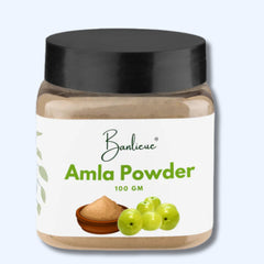 Banlieue Amla Powder Hair and Skin Care Solution | Chemical-Free, Paraben-Free,