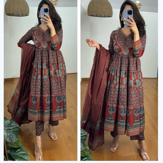 New Launching Beautiful anarkali design
